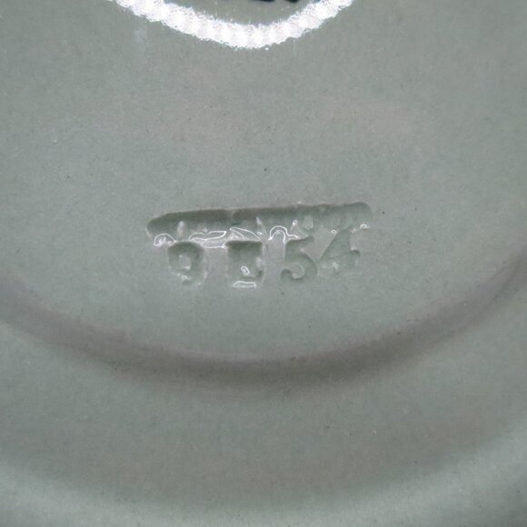 Wedgwood Aster X2 Flat Cream Soup Bouilon Cup & Saucer Celadon Green Bone China - Picture 9 of 9